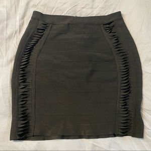 Misguided black bandage mini skirt, Size 10 💖